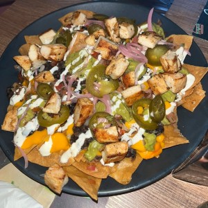 Nachos de pollo