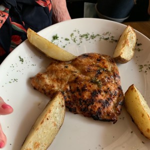 Filete de pollo al grill 