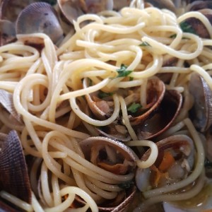 pasta con almeja