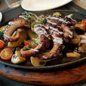 Pulpo a la parrilla