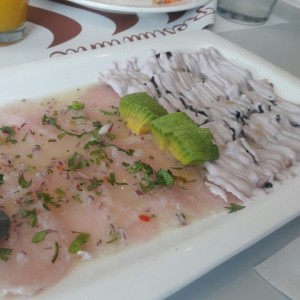 tiradito de pescado 