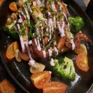 pulpo a la parrilla