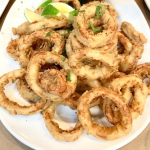 Calamares apanados 