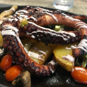 Pulpo a la parilla