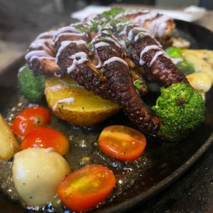 Pulpo a la parrilla