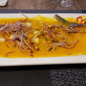 Tiradito con Aji Amarillo