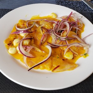 Tiradito con Salsa Criolla