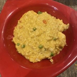 Risotto de camarones