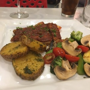 Filete de pescado parrillero