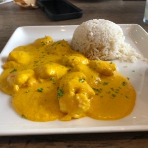 Aji de langostinos 