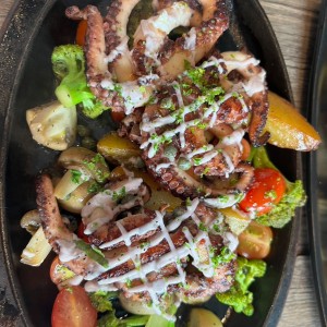 Pulpo a la parrilla 