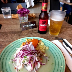 Ceviche de pescado