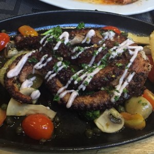 pulpo a la parrilla