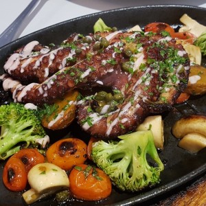 Pulpo a la parrilla