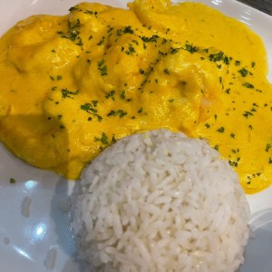 Aji de langostinos