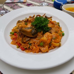 Arroz con mariscos