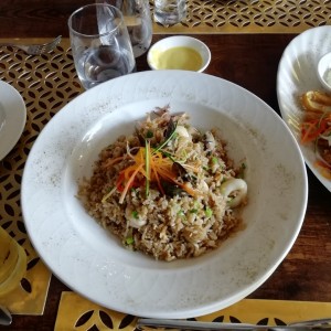 arroz chaufa de mariscos