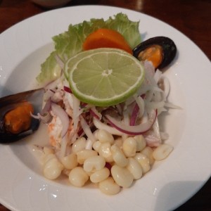 Entradas - Ceviche Puntarenas