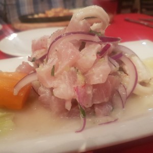 cebiche de pescado