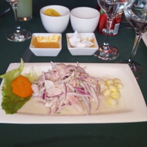 Ceviche de Corvina