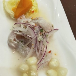 ceviche de lenguado