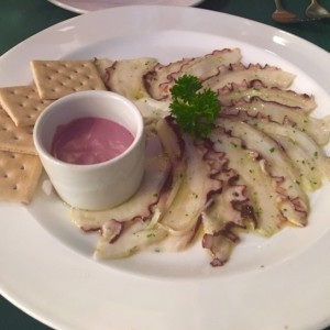 pulpo al olivo