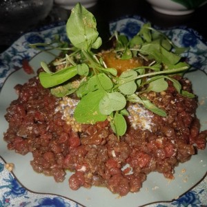 tartar de res