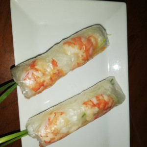 fresh spring rolls (vienen 4)