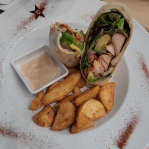 wrap de salmon