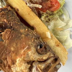 Pescado frito