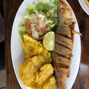 Pescado frito