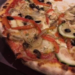 pizza de vegetales 