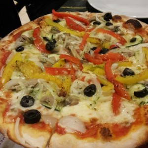 pizza vegetariana