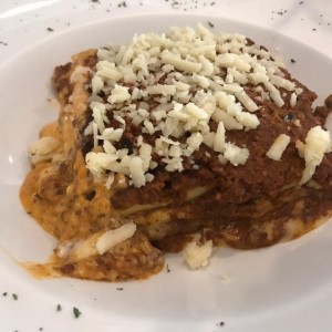 Lasagna de carne