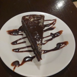 postre de chocolate