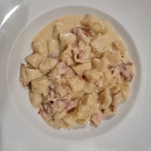 gnocci carbonara