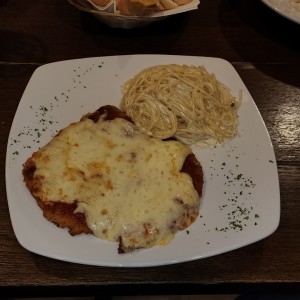 Pechuga de Pollo Alla Milanese Bisanzio