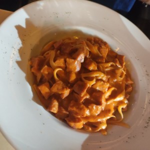 pasta con chorizo 