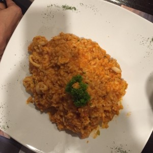 Rissotto de mariscos 