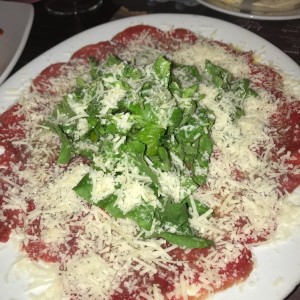 Carpaccio de res