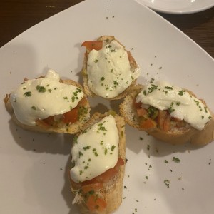 Entradas - Crostini Pizzaiola