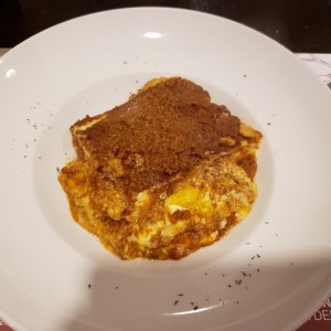 Lasagna de carne