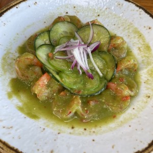 MAREA VERDE|SHRIMP AGUACHILE