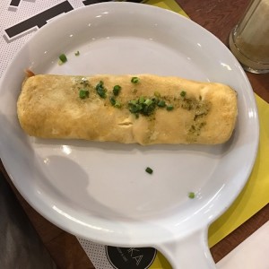 Omelette Chorizo Cantimpalo