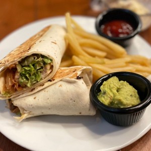 Chicken Fried Mika Wrap