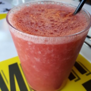 licuado de fresa