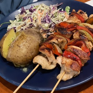 Brochetas de Pollo