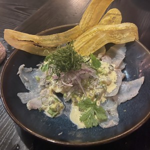 Entradas - Ceviche de Cobia