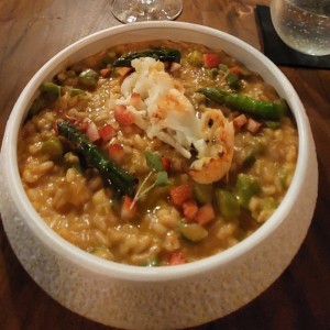 risotto de Langosta