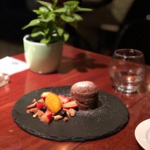 POSTRES - Fondant de chocolate